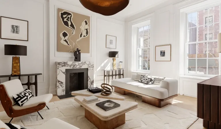 Inside a $29M Greek Revival Townhouse in NYC’s Greenwich Village