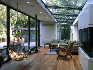 glass ceiling homes