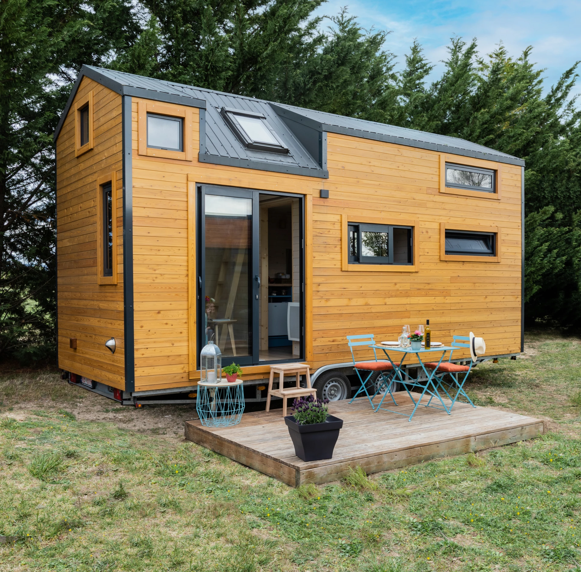 Cabana Tiny House Packs 3 Rooms in 20 Feet